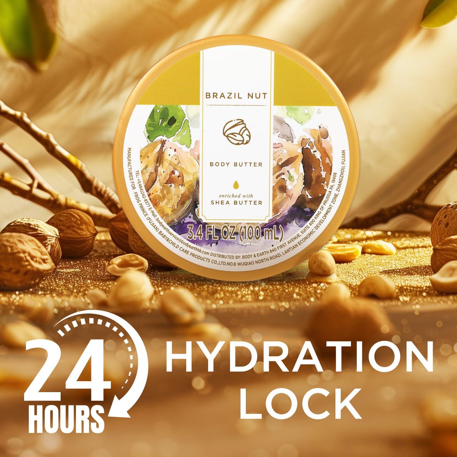 Manteca Corporal Princess Belle Nuez de Brasil 100ml Hidratante