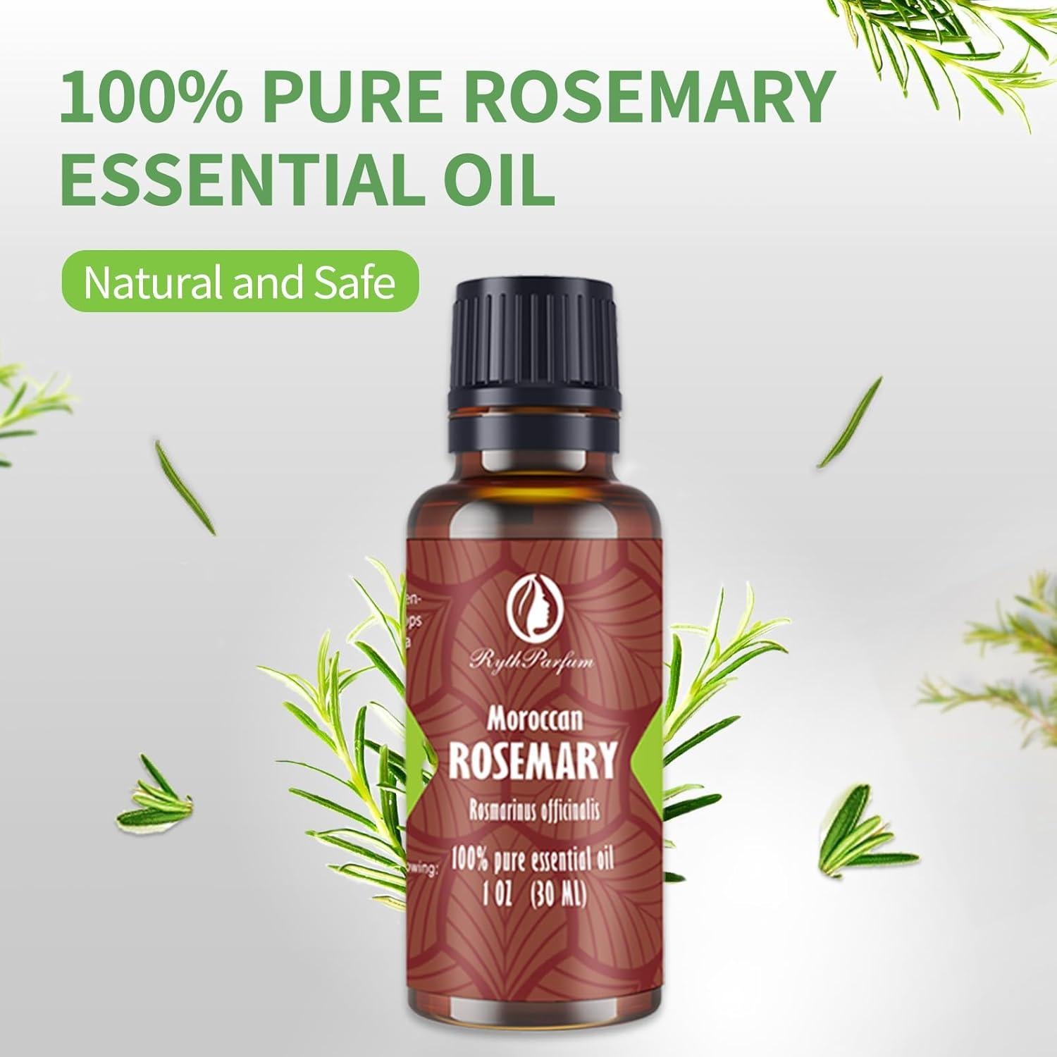 Aceite Esencial de Romero RythParfum 30ML Puro y Orgánico