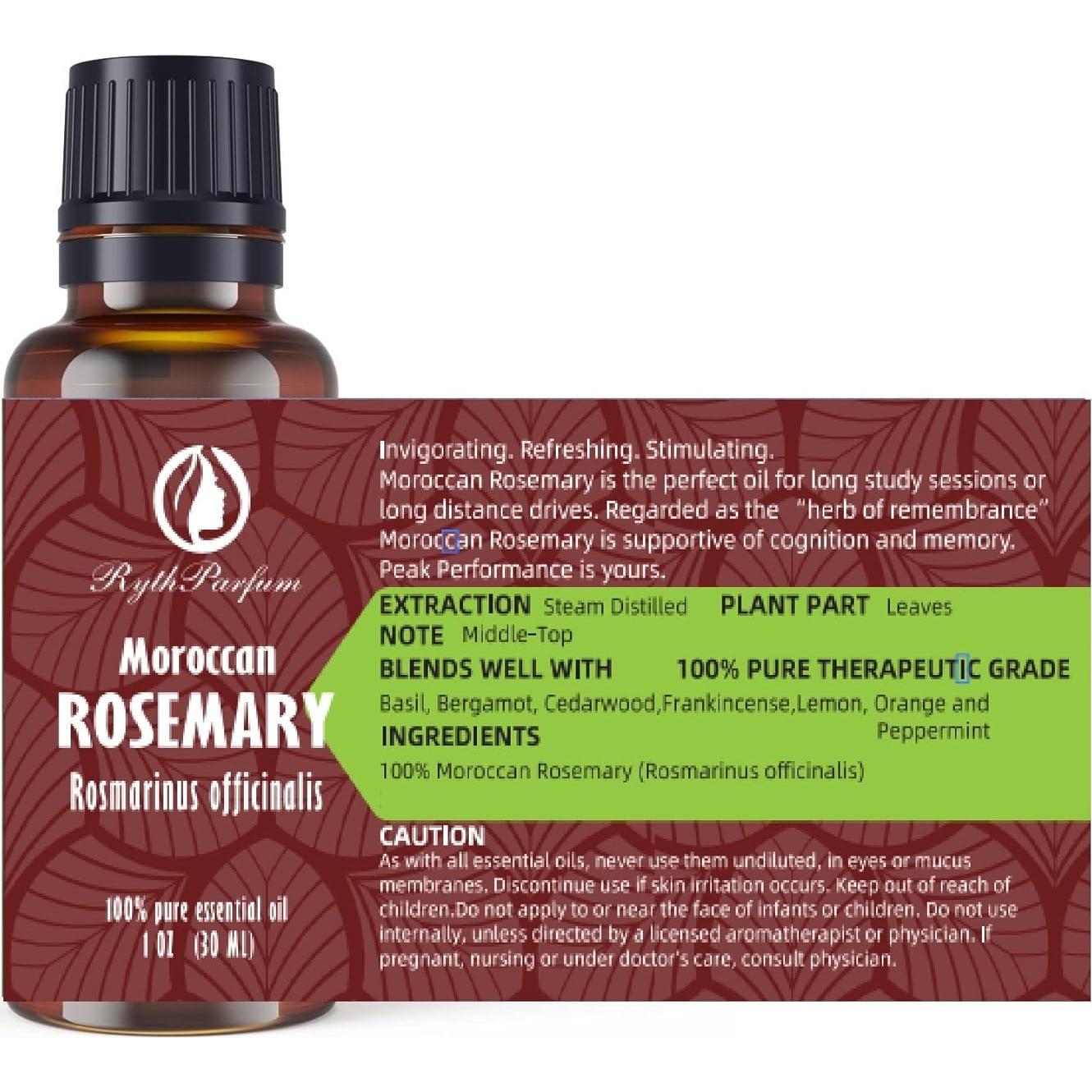 Aceite Esencial de Romero RythParfum 30ML Puro y Orgánico