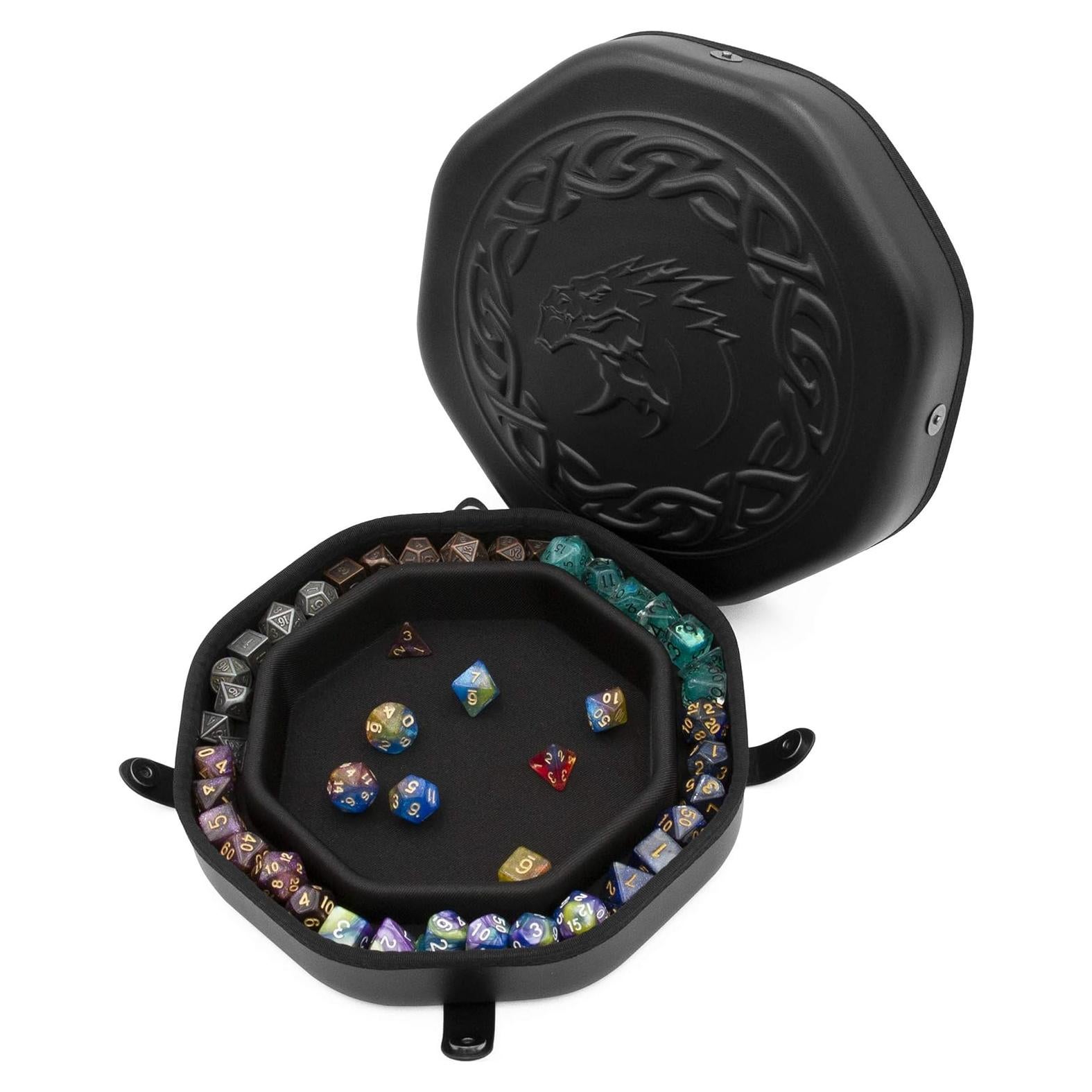 Bandeja de Dados y Estuche CASEMATIX para 115 Dados RPG