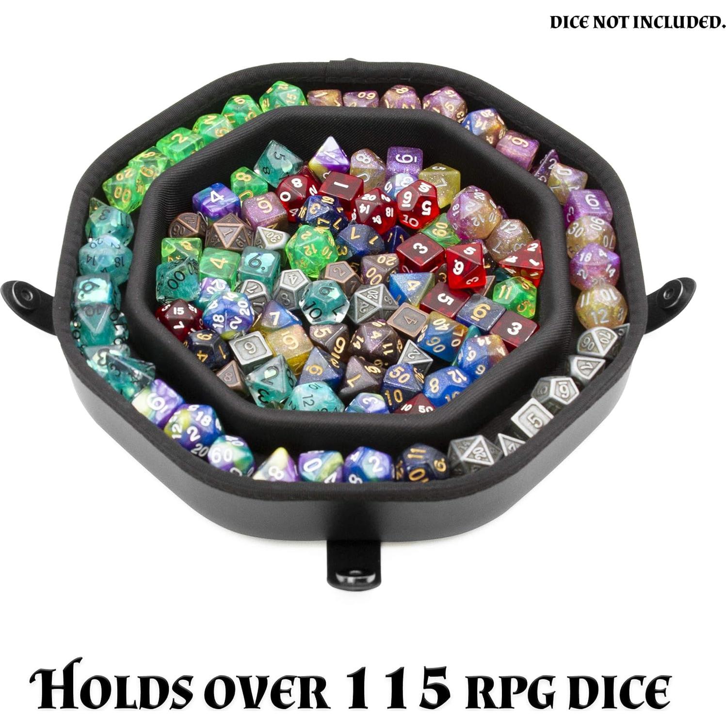 Bandeja de Dados y Estuche CASEMATIX para 115 Dados RPG