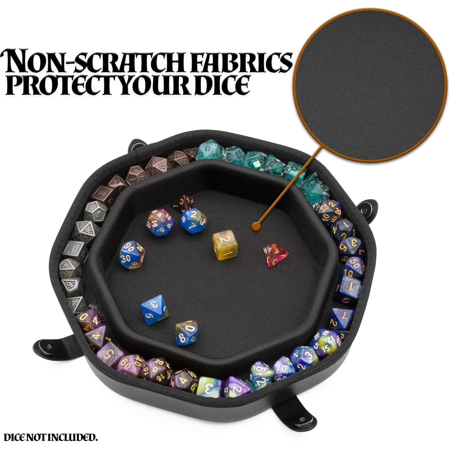 Bandeja de Dados y Estuche CASEMATIX para 115 Dados RPG