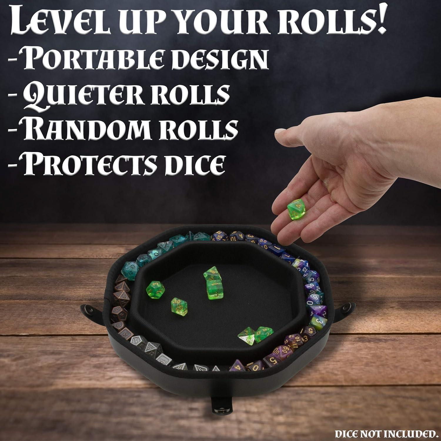 Bandeja de Dados y Estuche CASEMATIX para 115 Dados RPG