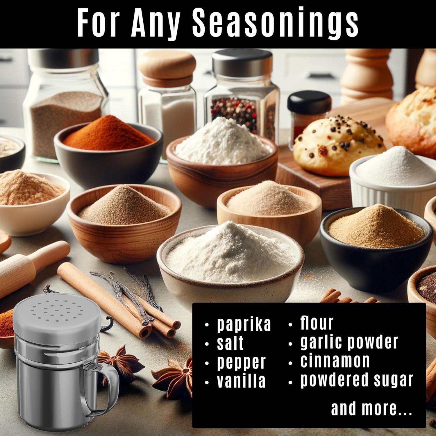 Sacudidor de Sal y Pimienta CUSINIUM 170g Acero Inoxidable