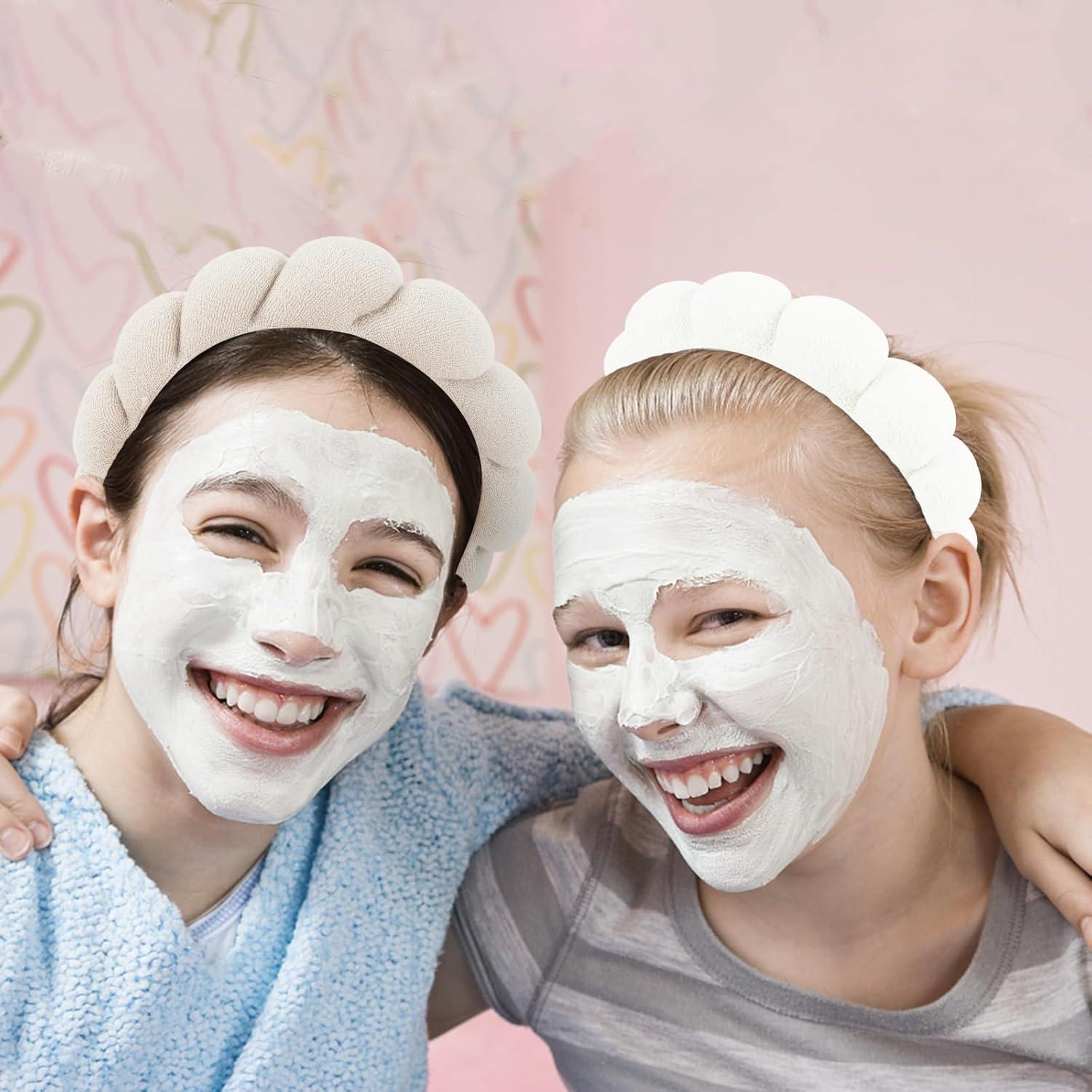 Juego de Toallas de Spa WHAVEL 6PCS - Diadema y Muñequera