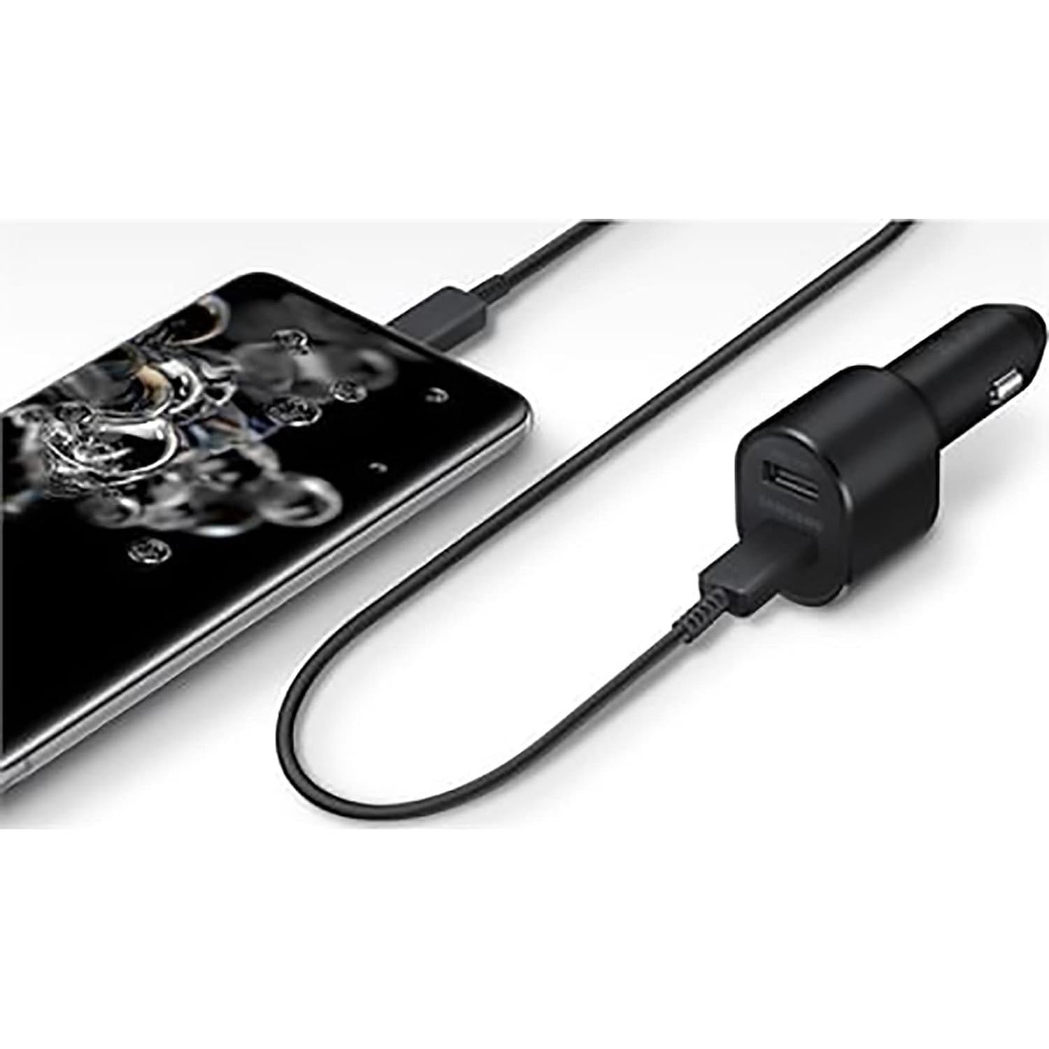 Cargador de coche Samsung EP-L5300 Doble USB-C y USB-A 60W