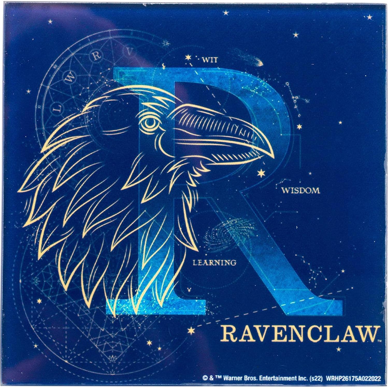 Conjunto de Posavasos de Vidrio Harry Potter 4 Piezas