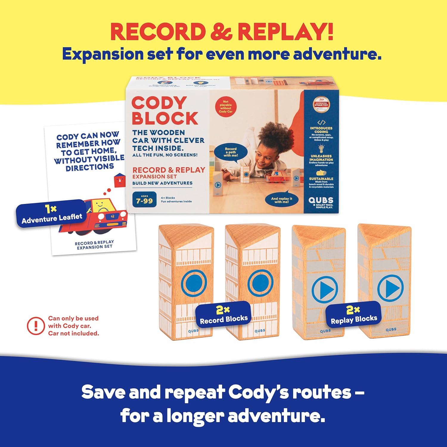 Conjunto de Expansión Graba y Reproduce Qubs para CODY