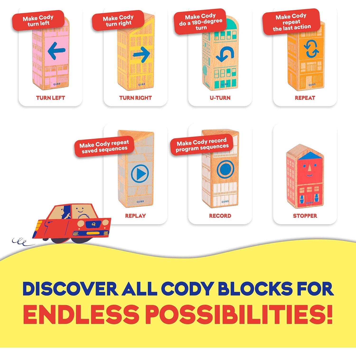 Conjunto de Expansión Graba y Reproduce Qubs para CODY