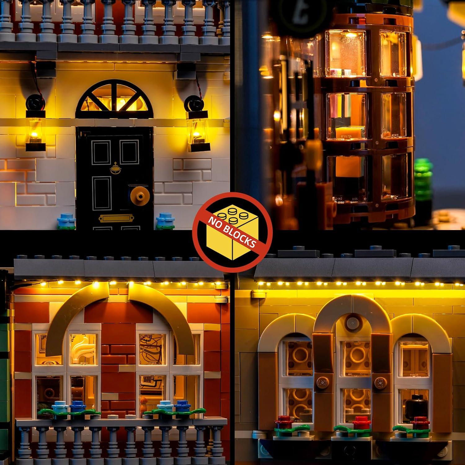 BrickBling Luz LED Compatible con Lego 10351 Sherlock Holmes