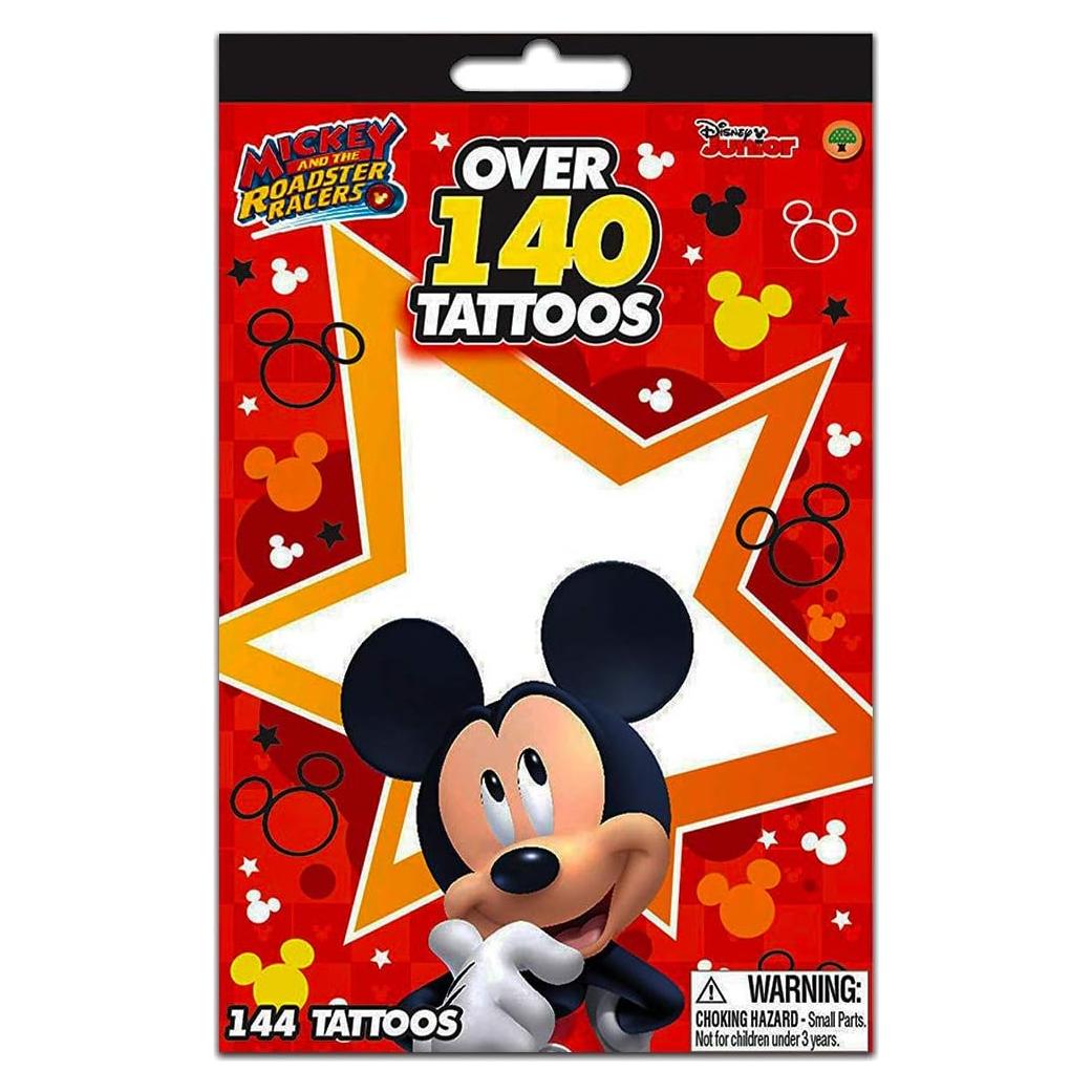 Tatuajes Temporales Disney Junior Mickey Mouse - 140 Diseños