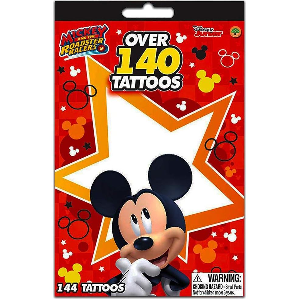 Tatuajes Temporales Disney Junior Mickey Mouse - 140 Diseños