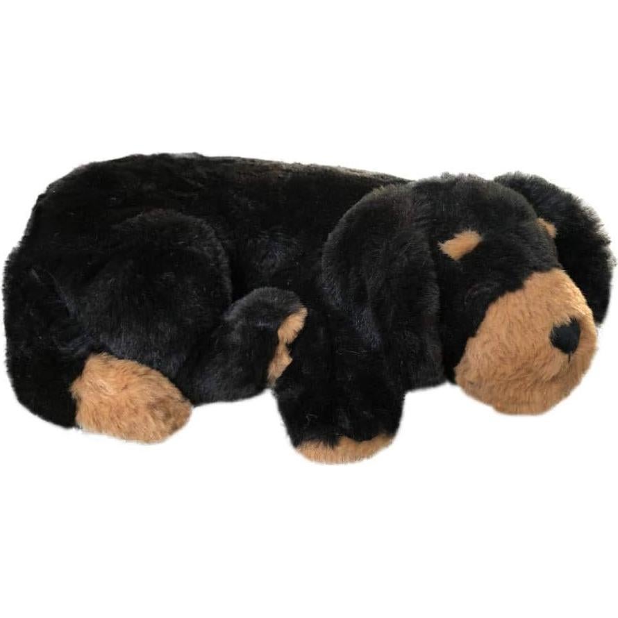 Juguete Calmeroos para Cachorros - Alivio de Ansiedad Negro y Marrón