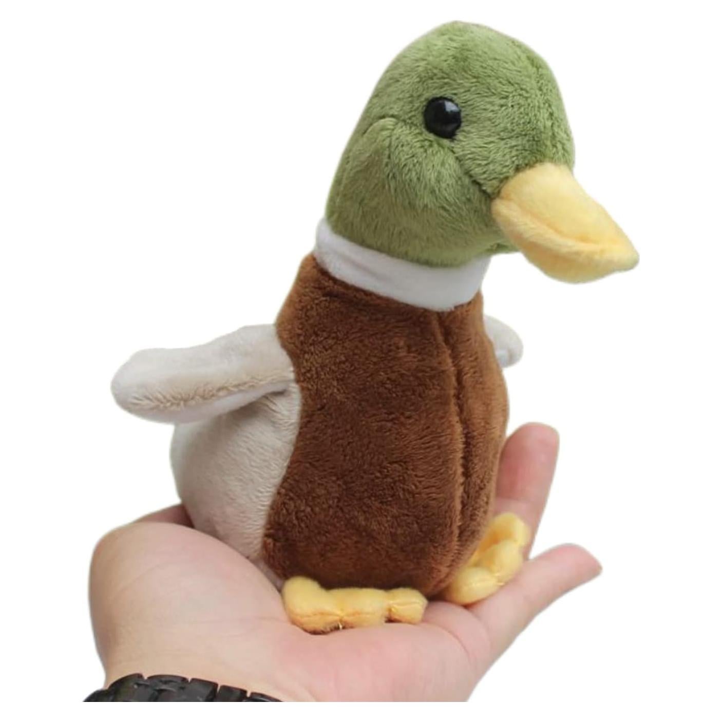 Pato Silvestre de Peluche Whrigud 14cm Suave y Realista