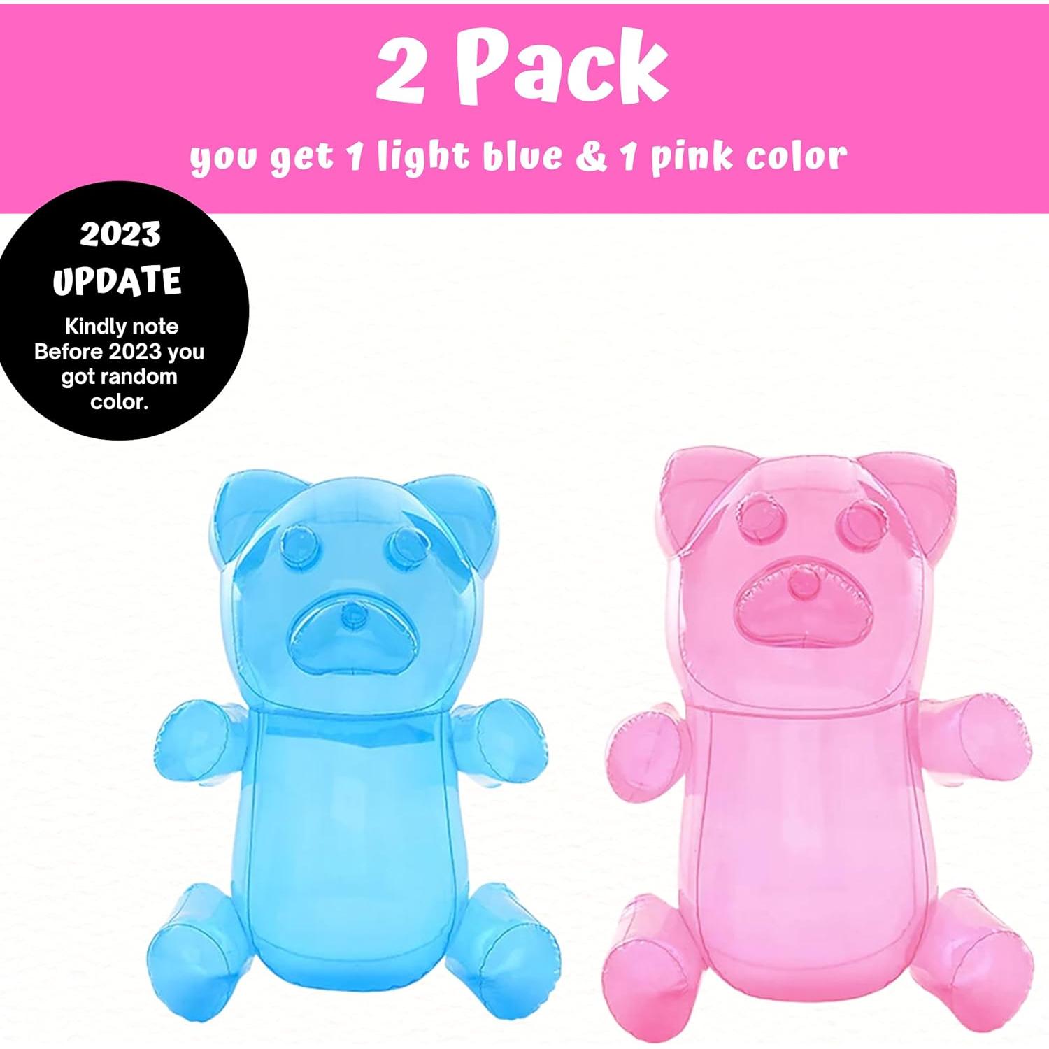 Osos de Goma Inflables Gigantes 61 cm 2-pack 4E's Novelty