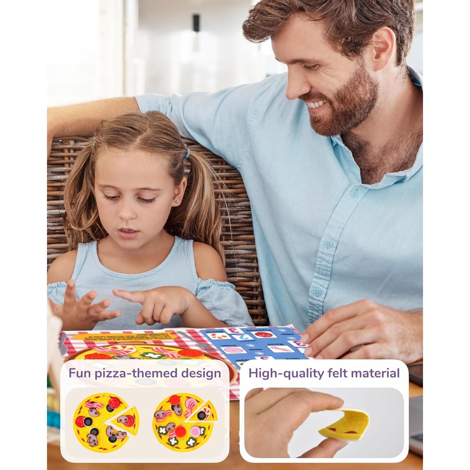 Juego Educativo de Fracciones CHEFAN para Niños - Pizzas Interactivas