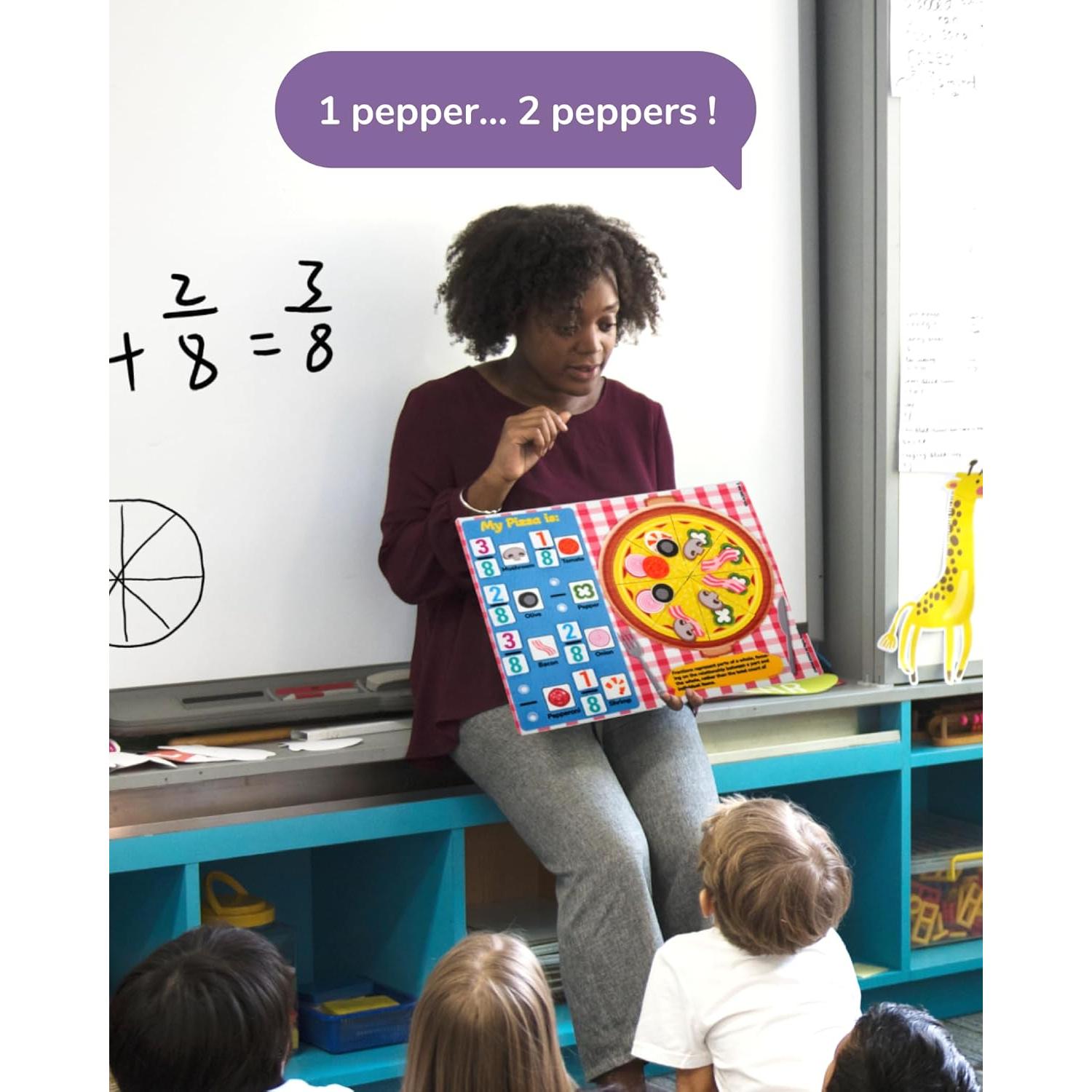 Juego Educativo de Fracciones CHEFAN para Niños - Pizzas Interactivas