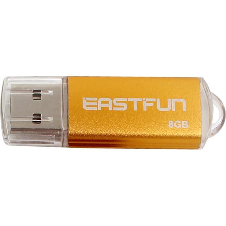 Paquete de 5 USB 2.0 EastFun 8GB Flash Drive Multicolor