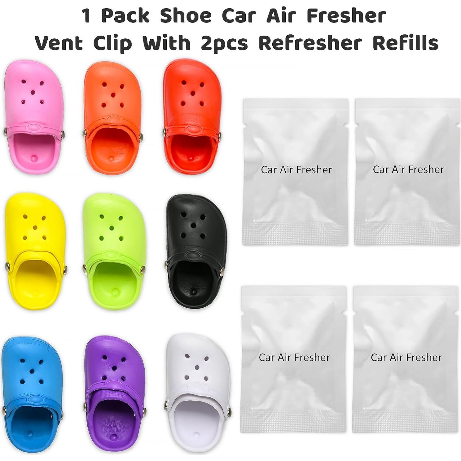 Ambientador de Auto ZJCAHXJ Clip Ventilación Zapato Azul