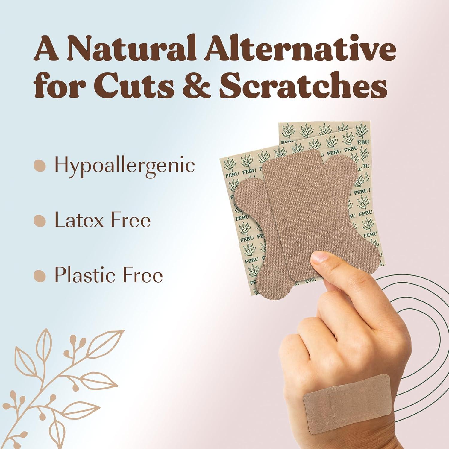 Vendajes de Tela de Bambú FEBU - Ecológicos y Biodegradables - 200 Unidades