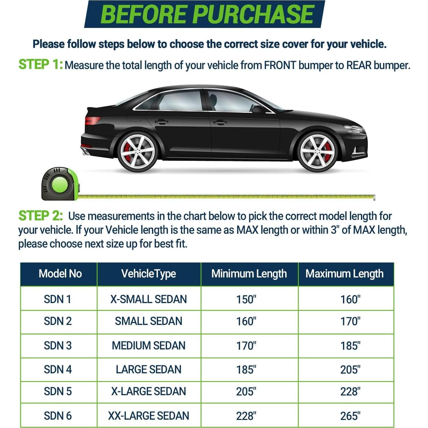 Cubierta de Coche Season Guard Hyvek XL Impermeable Blanca