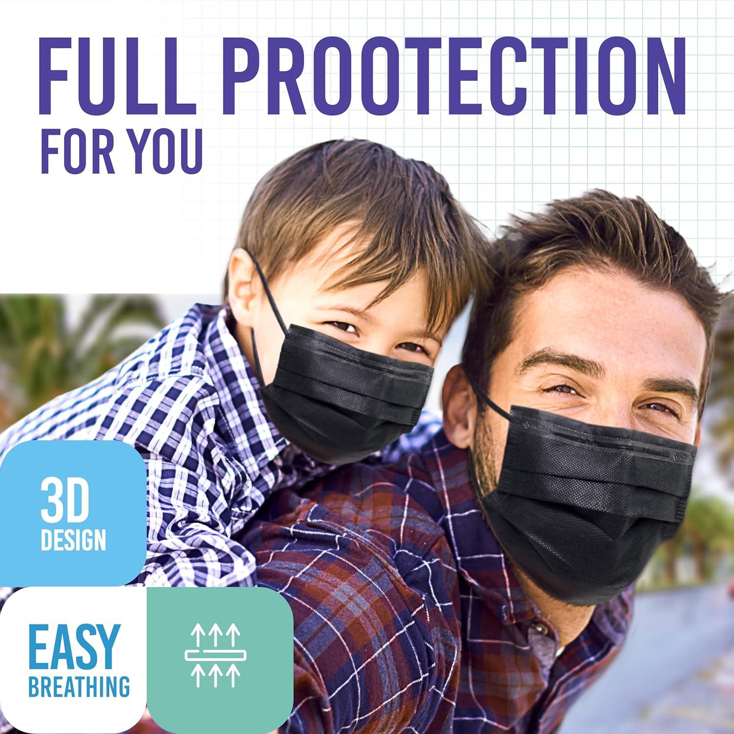 Mascarilla desechable Medtecs para niños 50 PCs - 3 capas