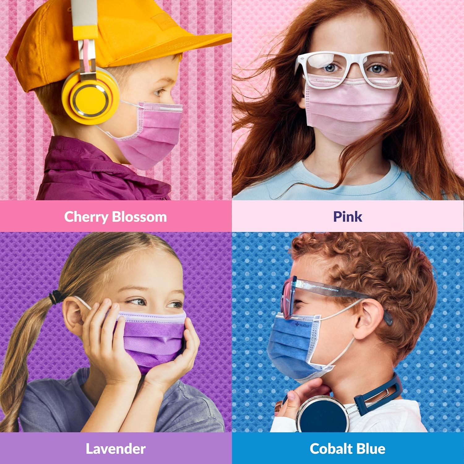 Mascarilla desechable Medtecs para niños 50 PCs - 3 capas