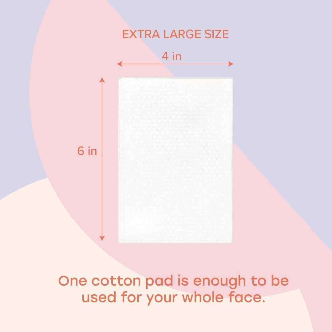 Discos de Algodón Faciales Premium Conejo Blanco 100 Unidades