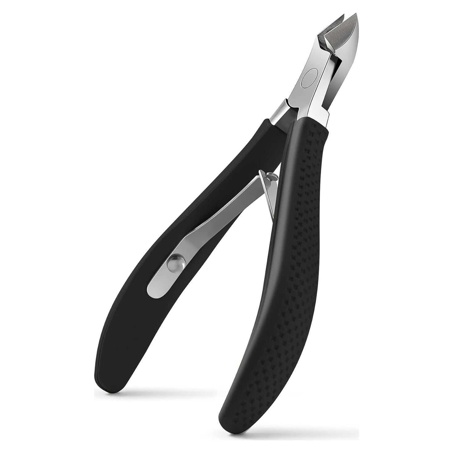 Cortador de Cutículas FVION Acero Inoxidable 9mm Negro