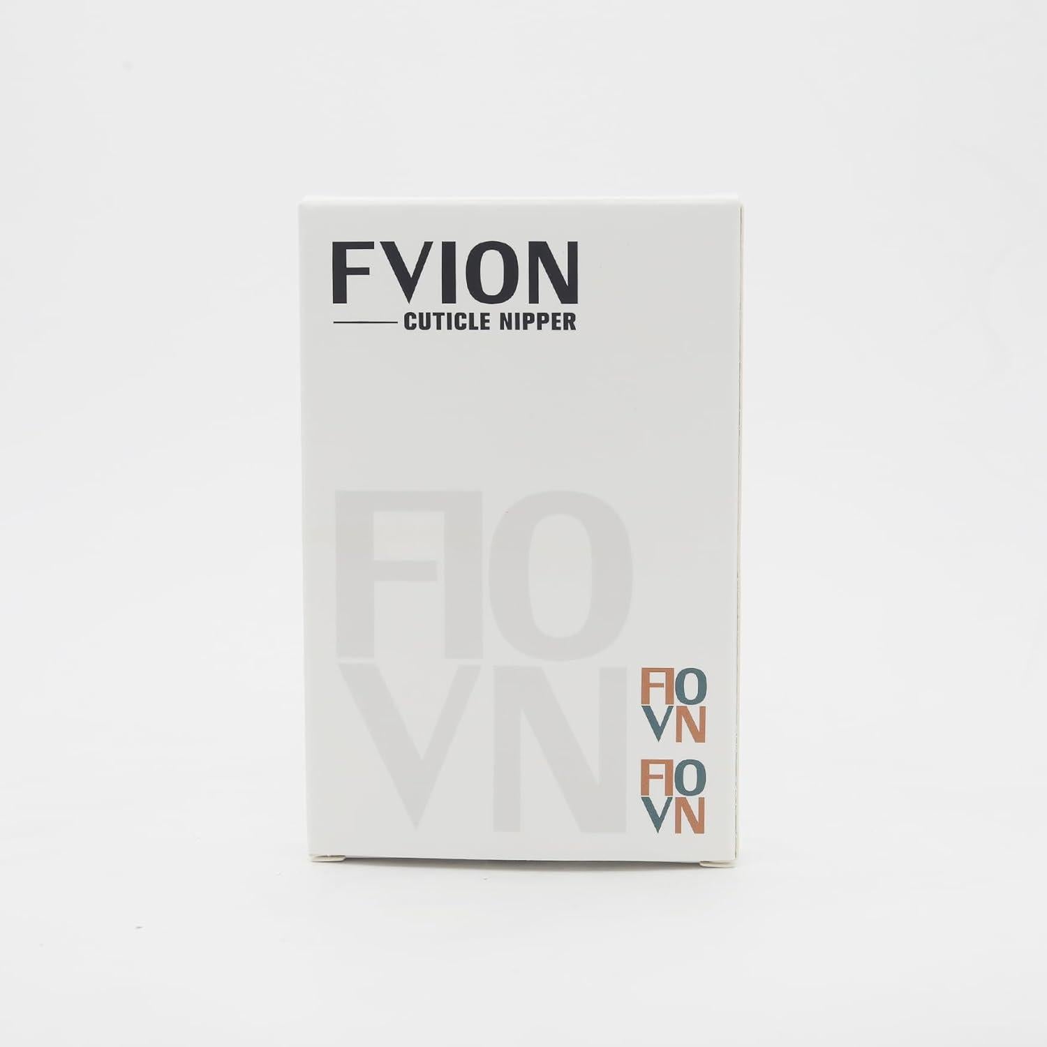 Cortador de Cutículas FVION Acero Inoxidable 9mm Negro