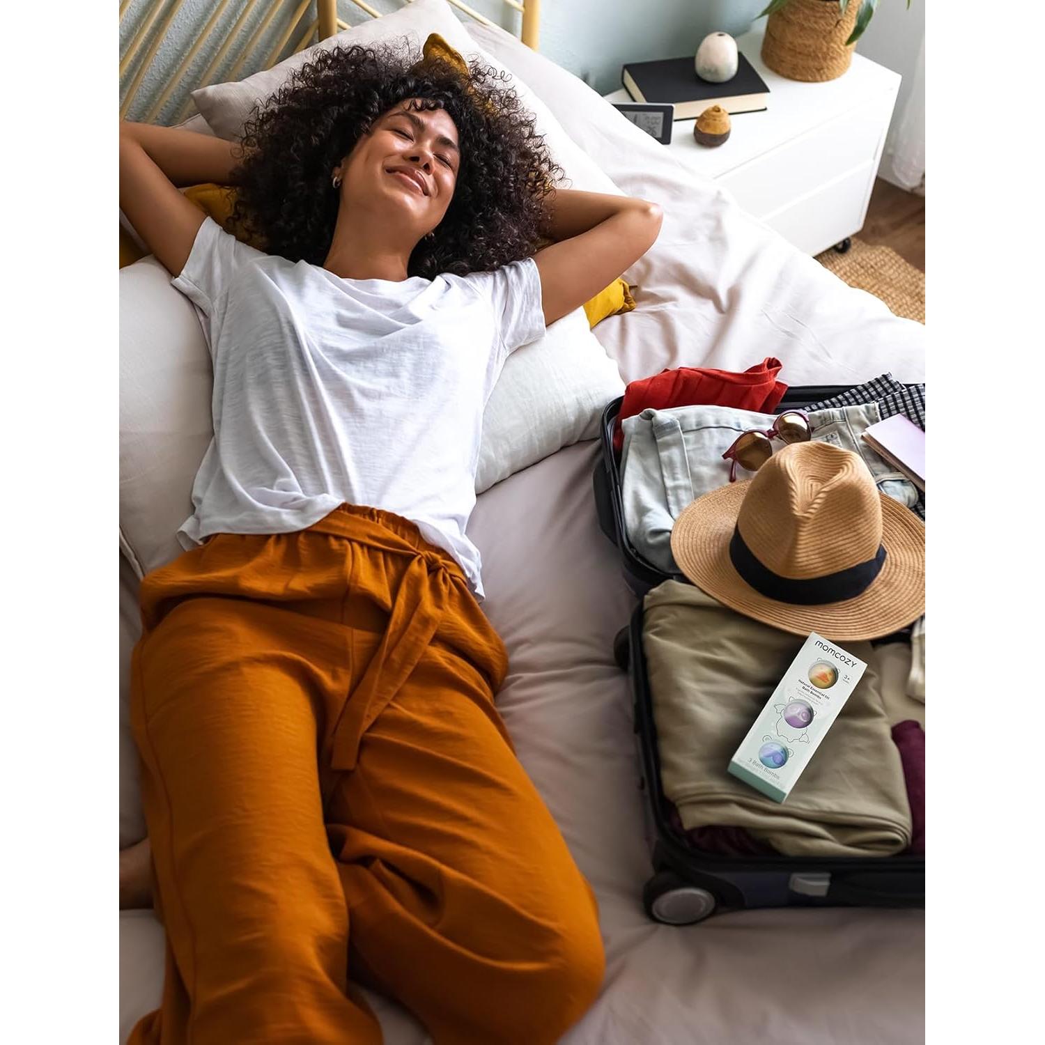 Bombas de Baño de Aceite Esencial Momcozy 3 Pcs Animales