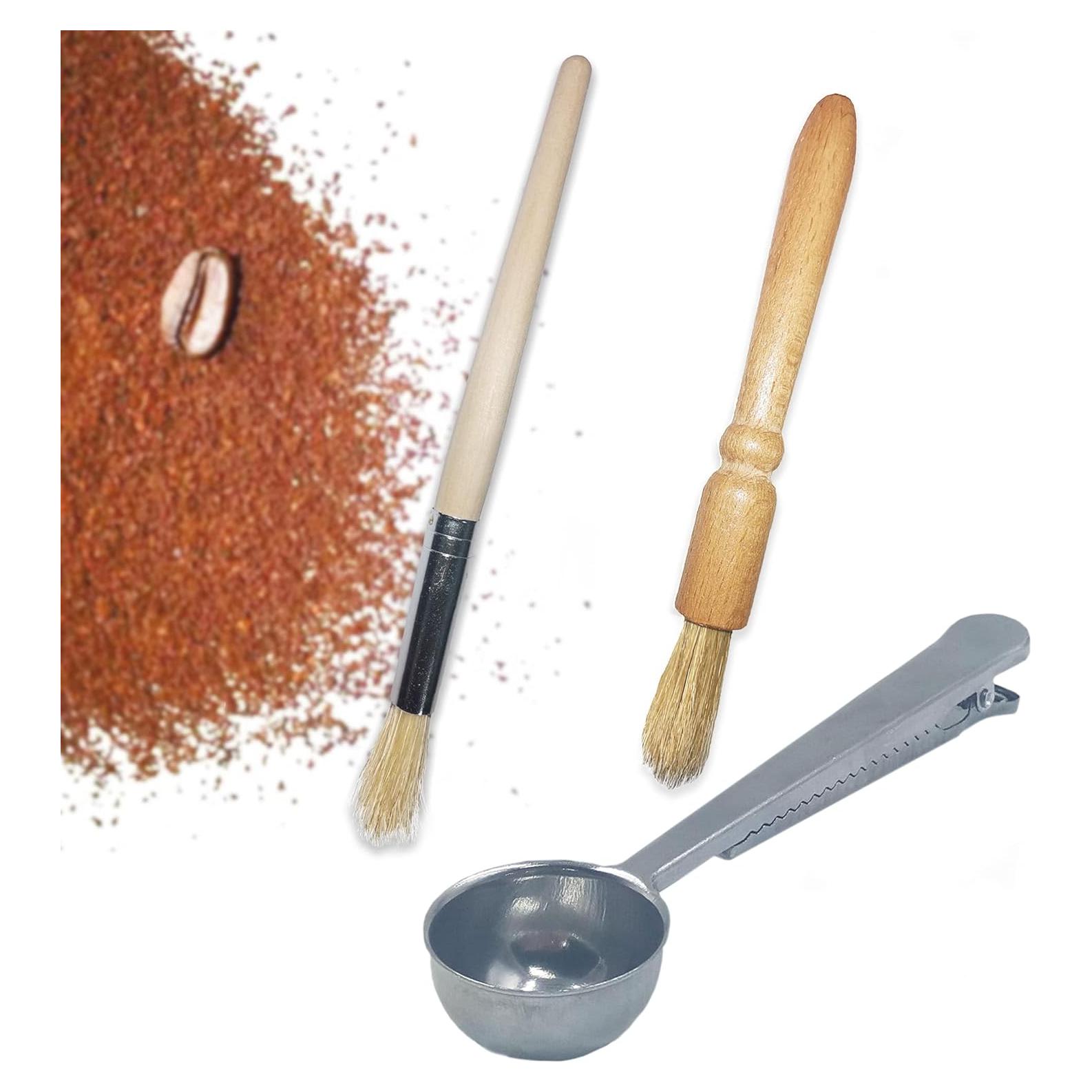 Set de 2 Cepillos de Limpieza para Molinillo de Café Alovexiong