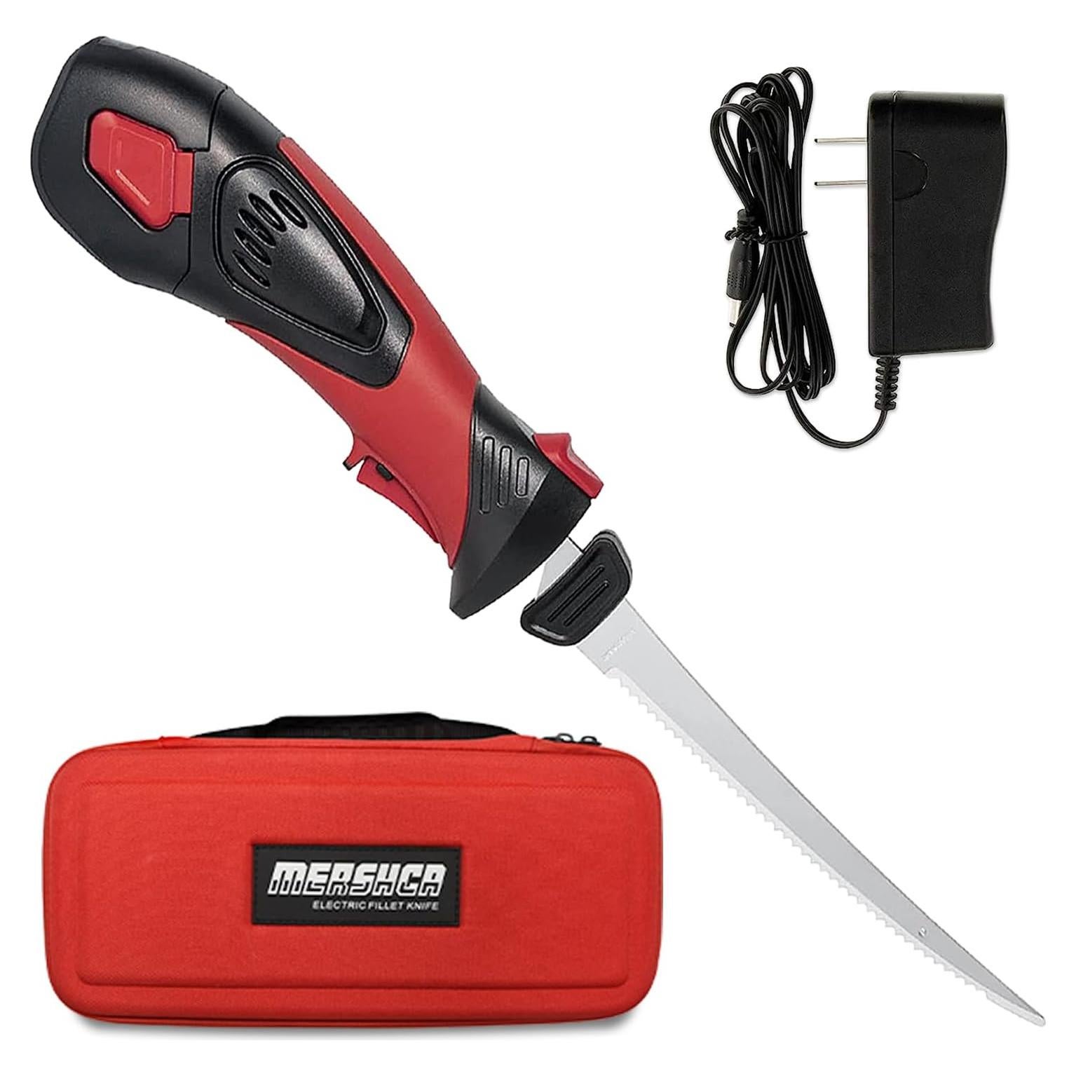 Cuchillo Eléctrico Inalámbrico Pratuor 20.32 cm Acero Inoxidable