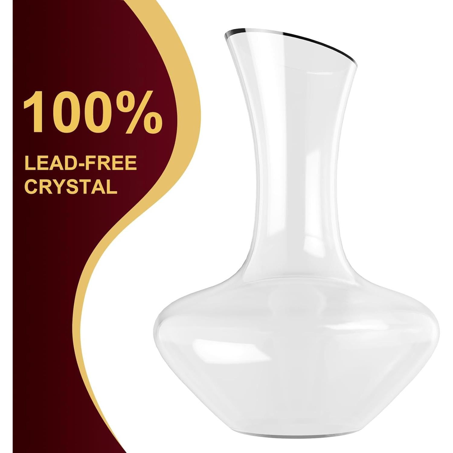 Decantador de Vino Eléctrico Casara 850ml con Base Automática