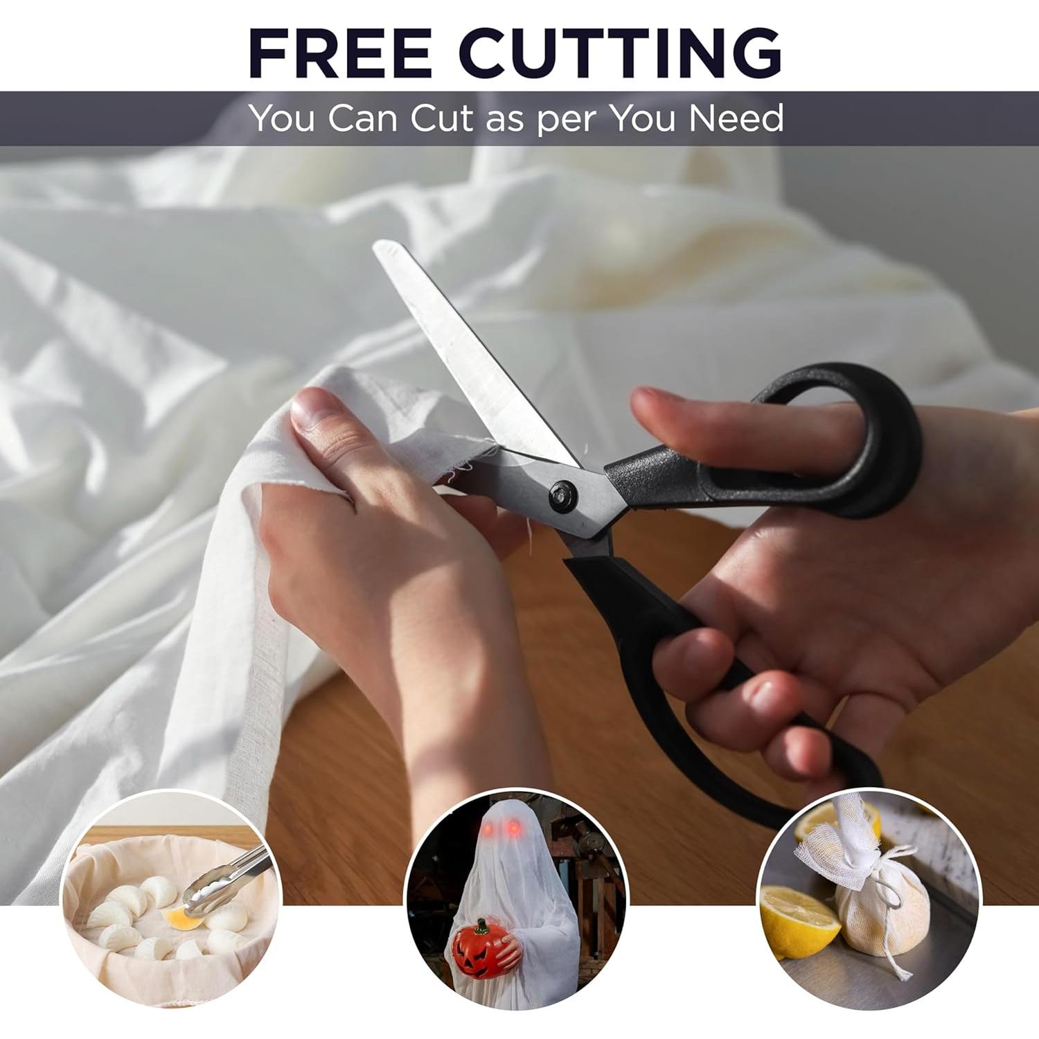 Paño de Queso Raajsee 100% Algodón Orgánico 1.4 m² Ultra Fino