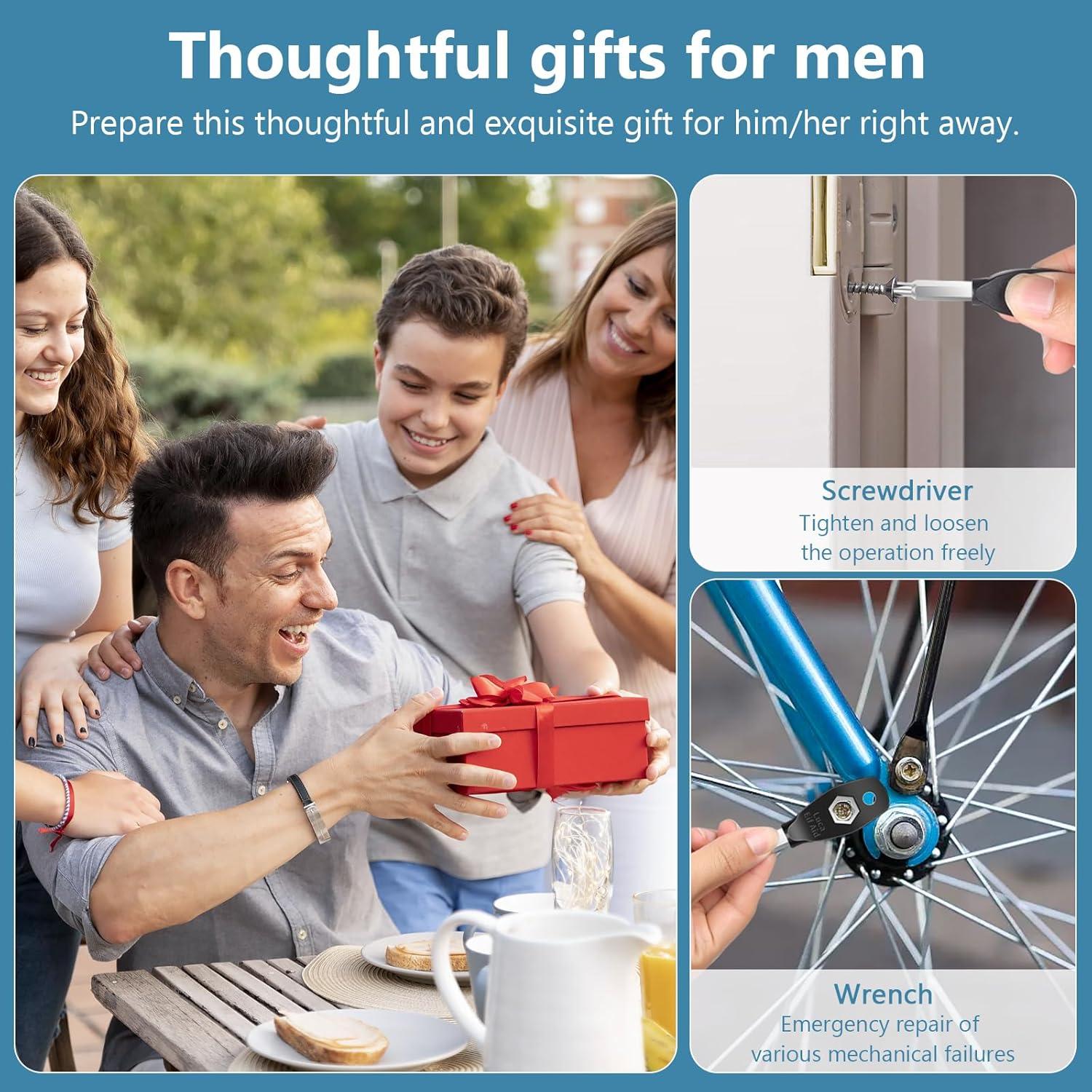 Llavero Destornillador Multitool Luca Elf Aid 4 en 1 Plata