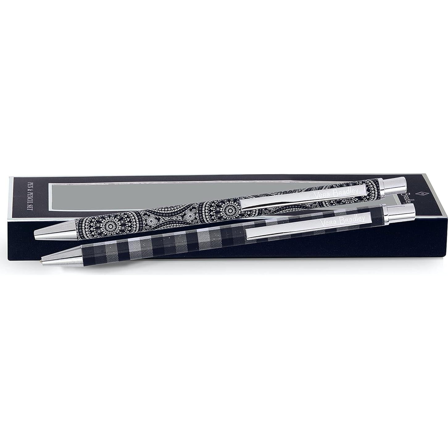 Conjunto bolígrafo y lápiz mecánico Vera Bradley Medallón