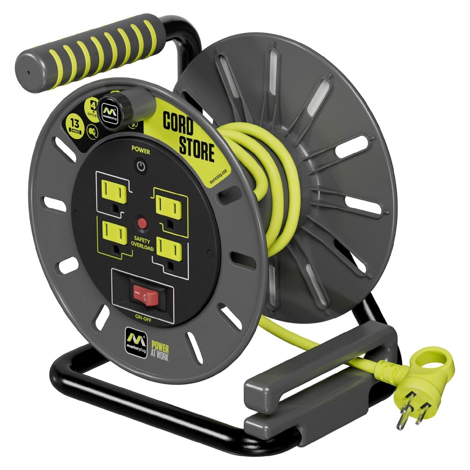 Carrete de Cable de Extensión 3 pies Luceco 14 AWG 13A