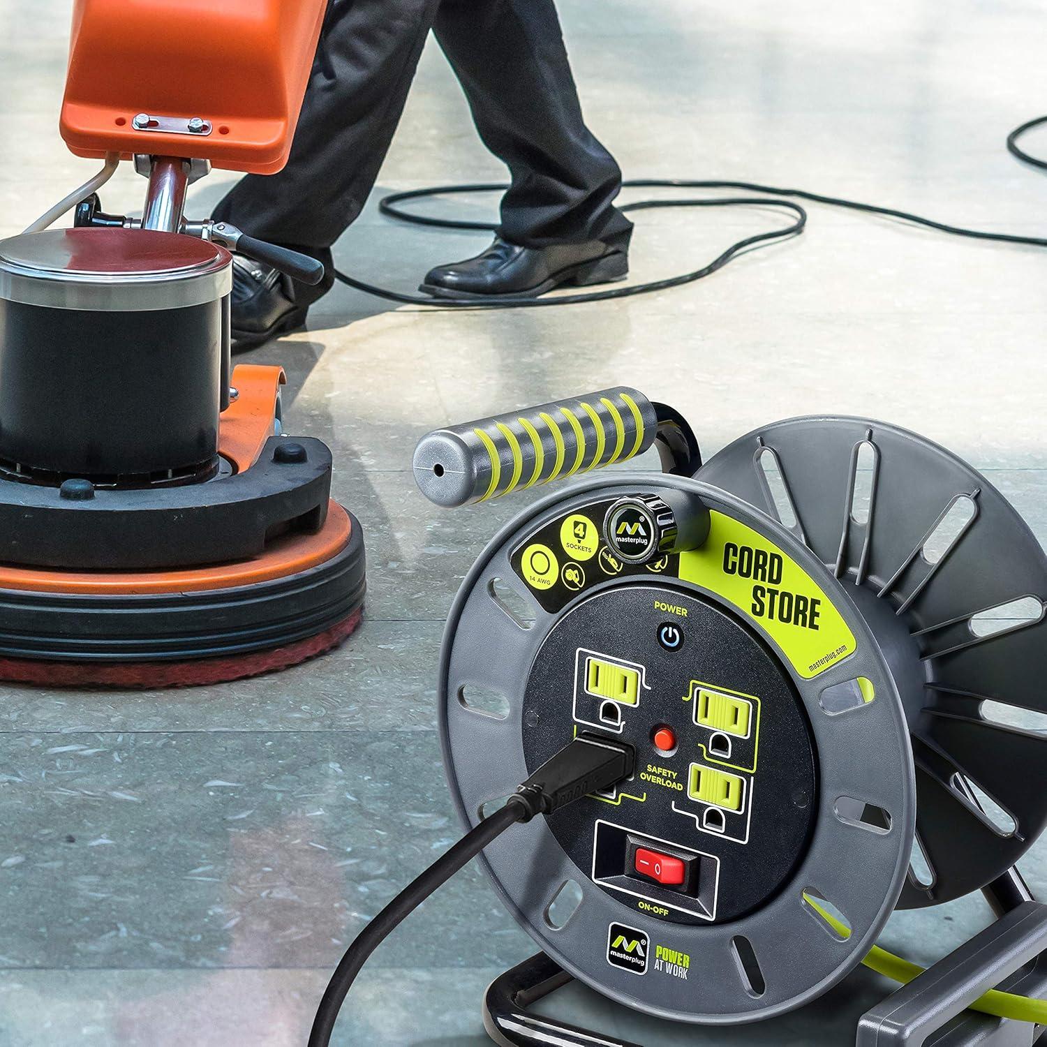 Carrete de Cable de Extensión 3 pies Luceco 14 AWG 13A