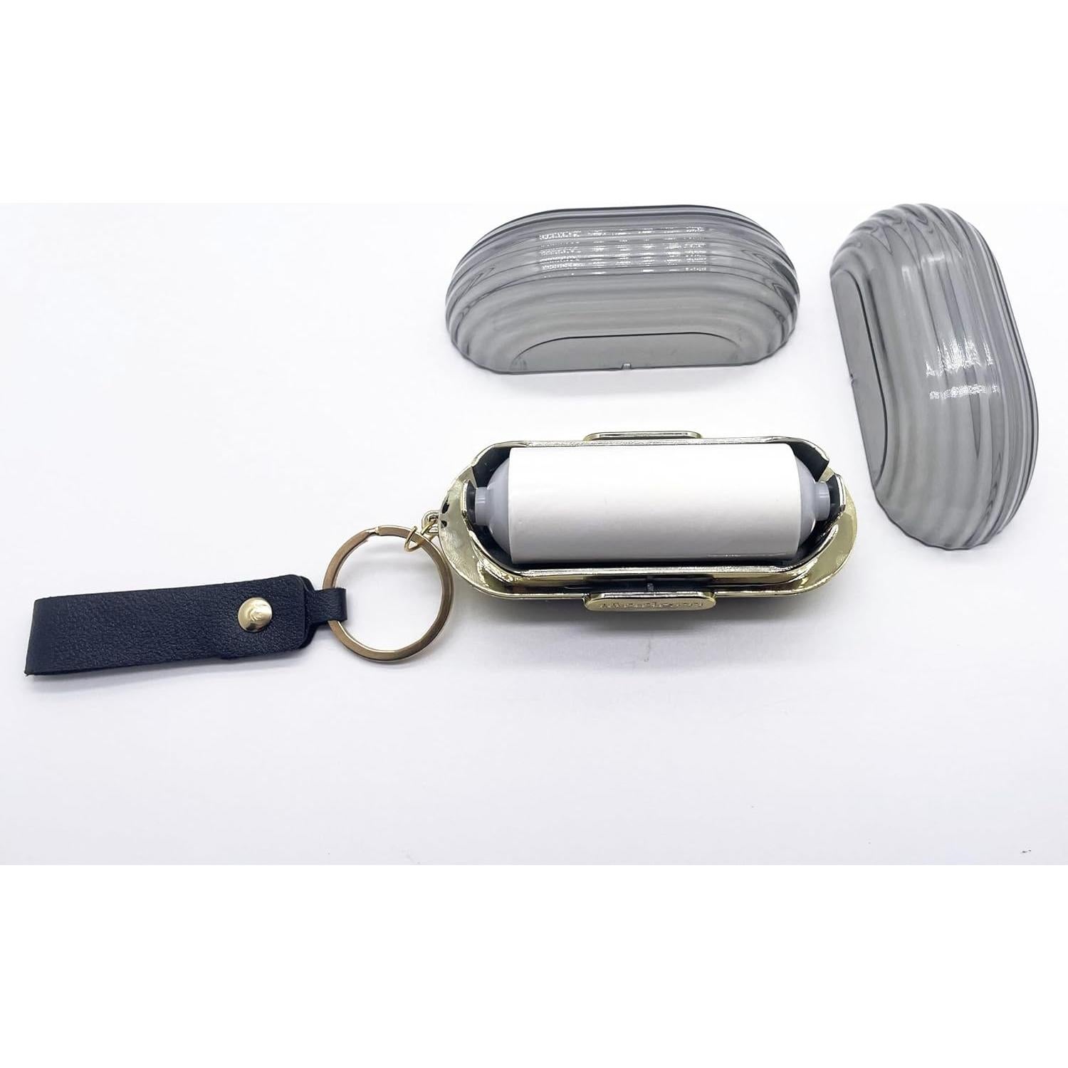 Rodillo de Pelusa Doble Cara ZHU YU CHUN Gris con 7 Rellenos