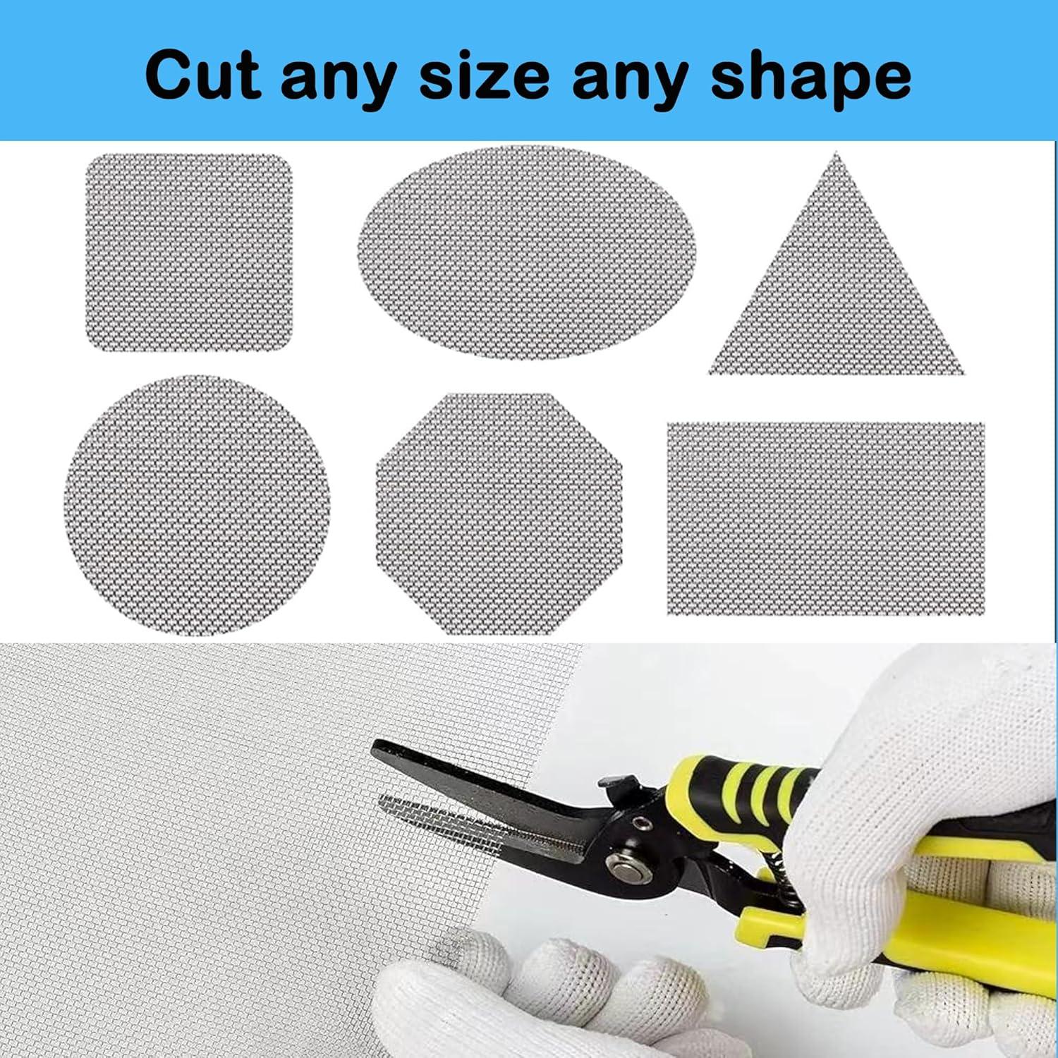 Malla de Acero Inoxidable 304 ANPUTWWH 40x120cm Filtro Plagas