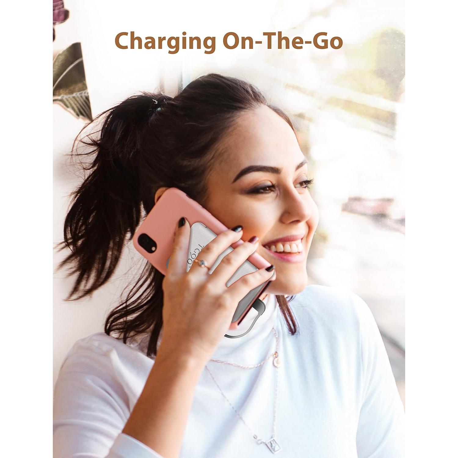 Banco de Poder 6000mAh TG90° Cargador Portátil Blanco