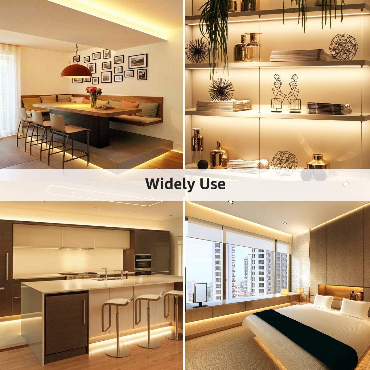 Tira LED 5m Lepro 12V Blanco Cálido 3000K SMD 2835