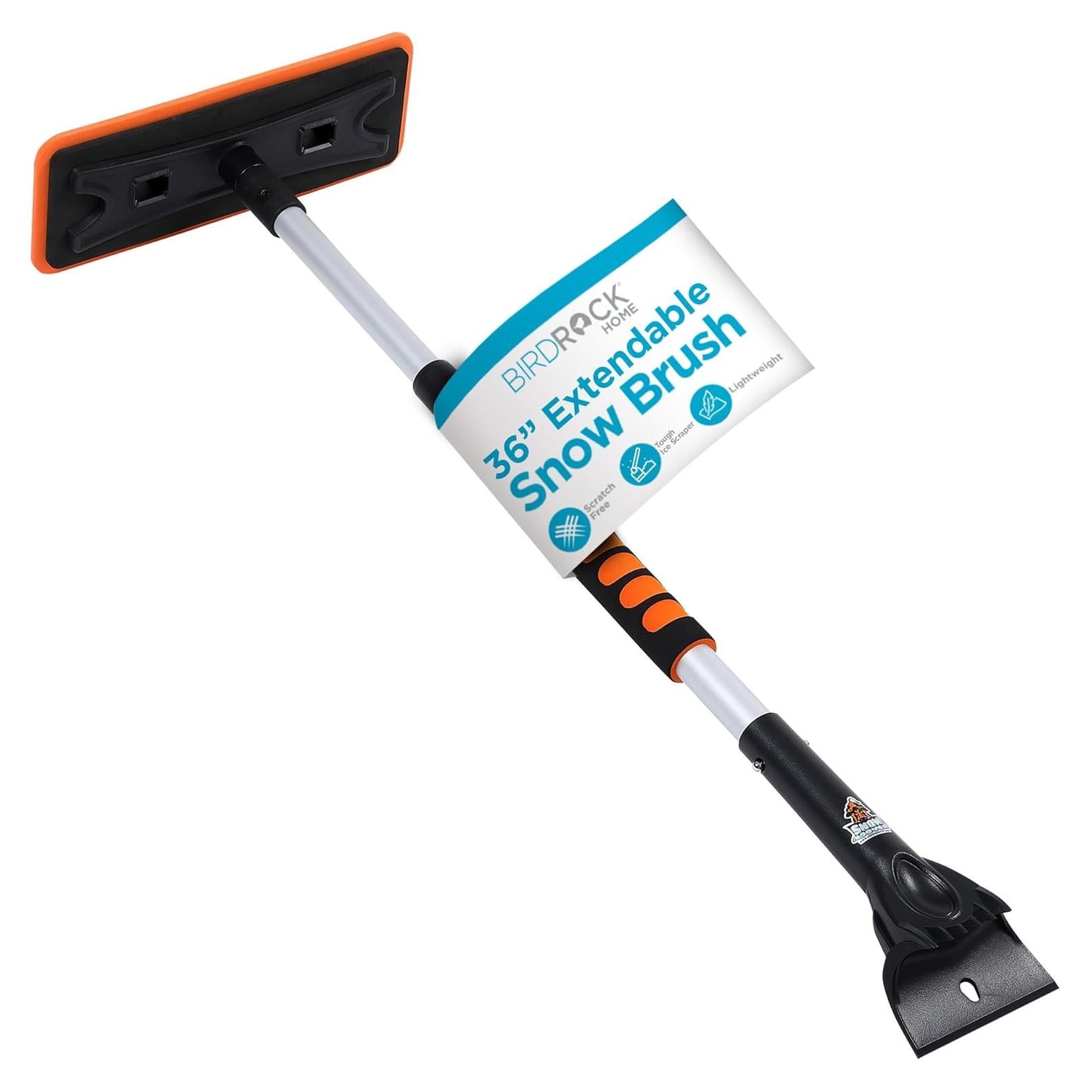 Cepillo Quitanieves Extensible BIRDROCK HOME 91.4 cm con Raspador