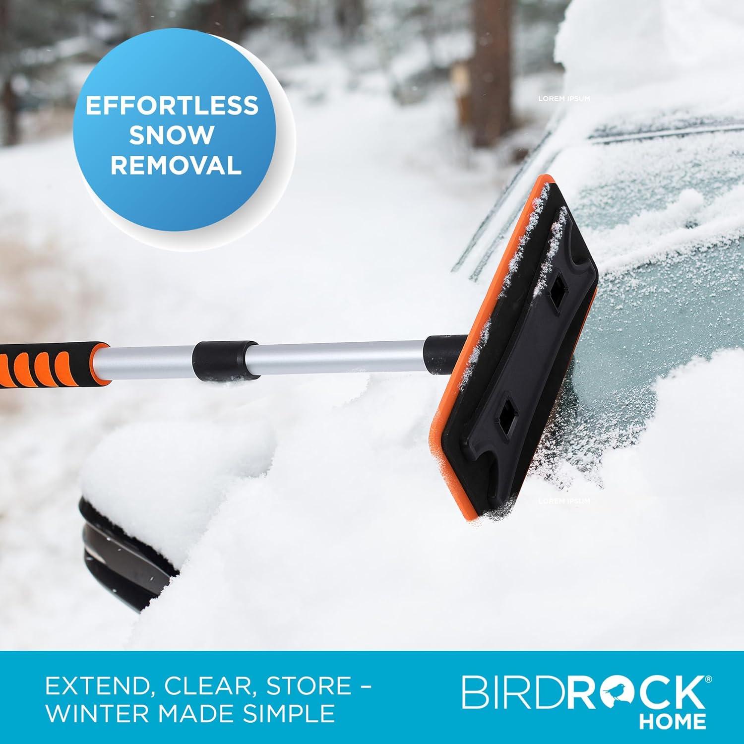 Cepillo Quitanieves Extensible BIRDROCK HOME 91.4 cm con Raspador