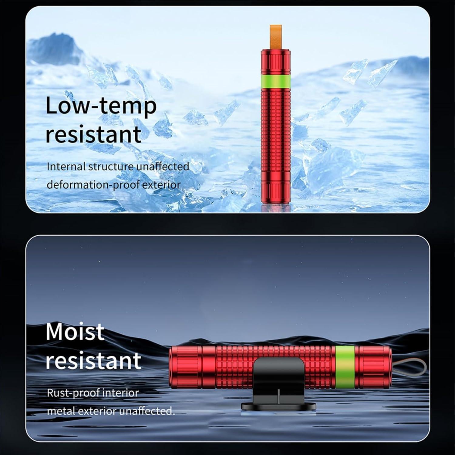 Martillo de Seguridad para Coche LANBOUY 2 Pack Rojo