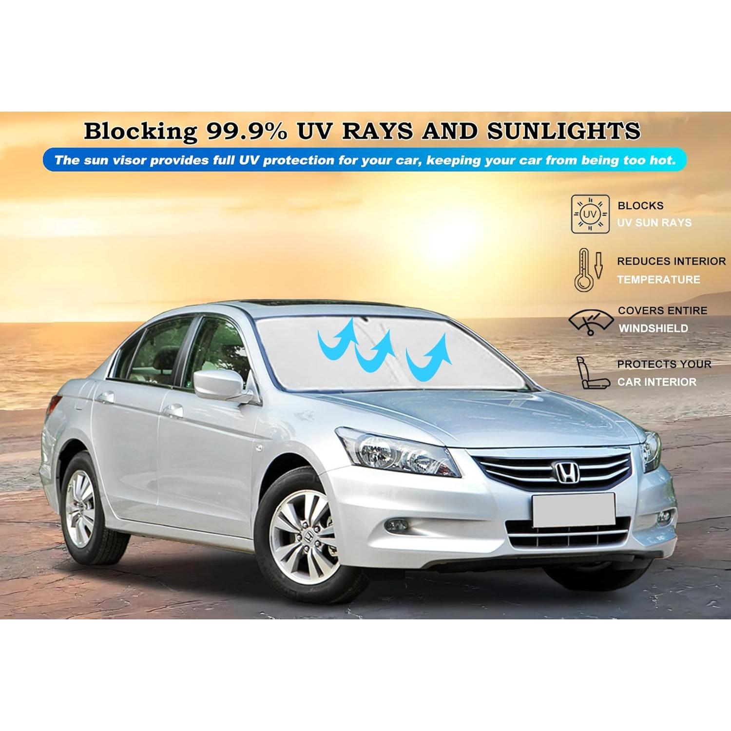 Sombrilla Plegable para Parabrisas Honda Accord 2008-2012 UV