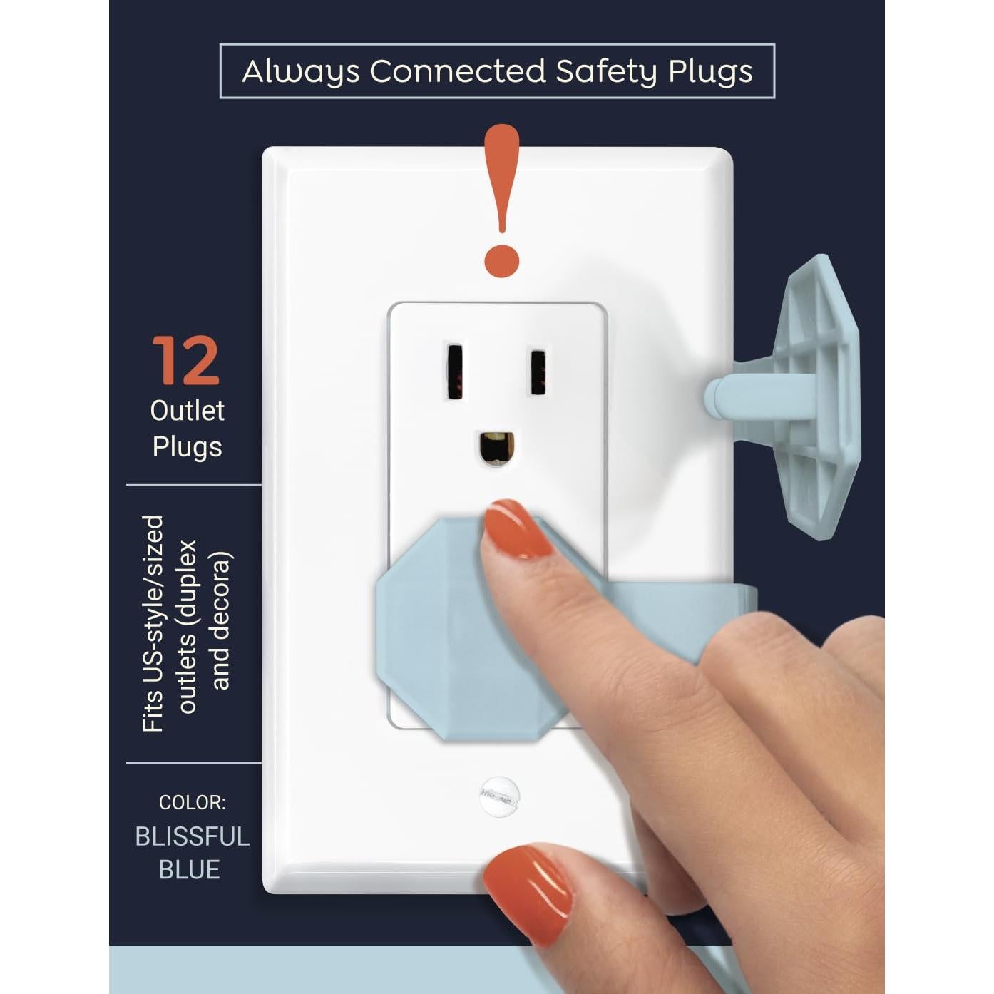 Cubiertas de Enchufes para Niños SocketSitter - Paquete de 6