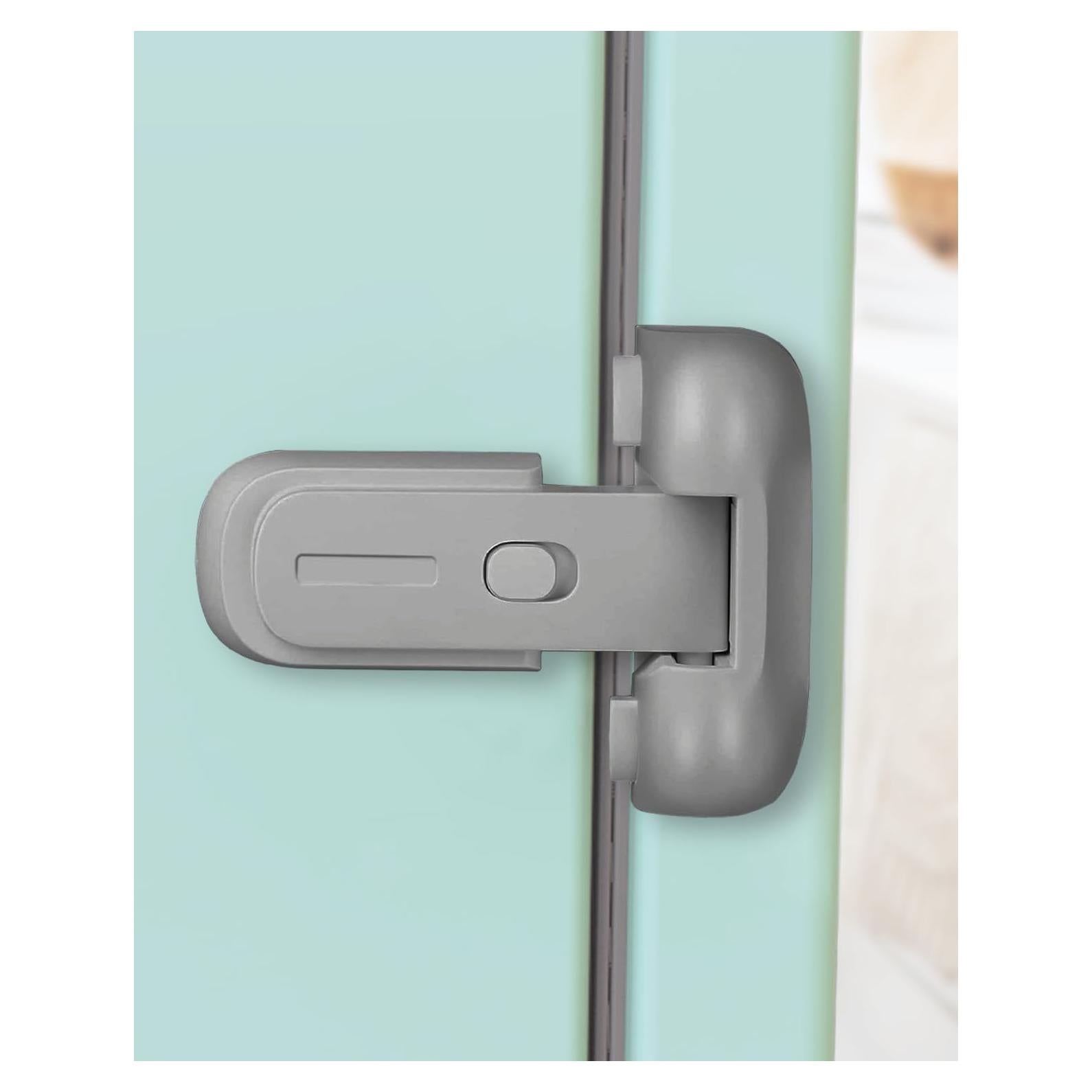 Pestillo de Seguridad para Refrigerador Qinzcp Gris 1pc