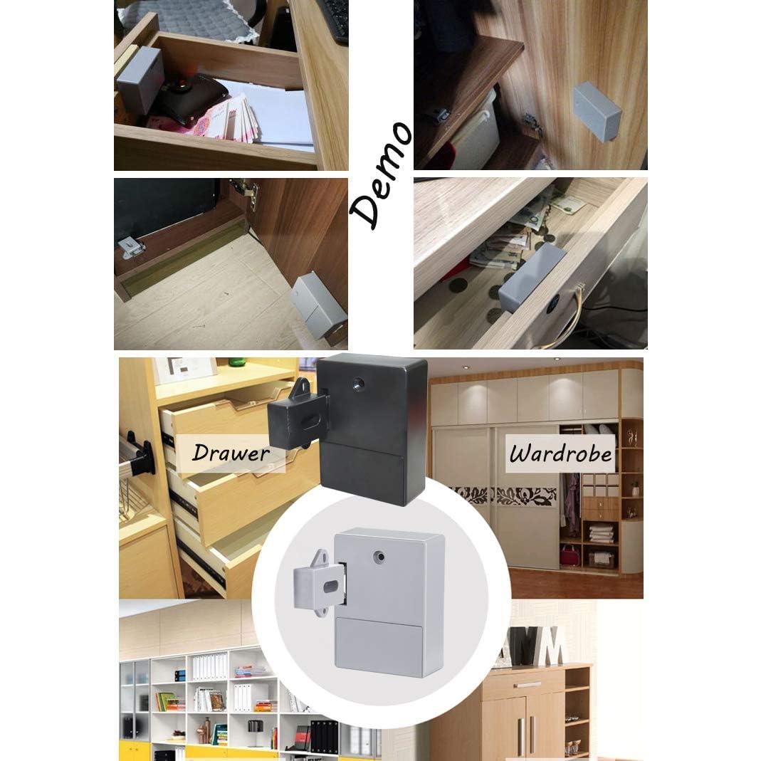 Cerradura Electrónica RFID ETEKJOY Oculta para Armarios de Madera